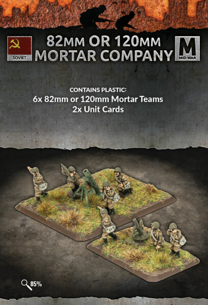 82mm or 120mm Mortar Company (MW)