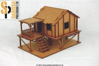 Planked-Style Village House (28mm)