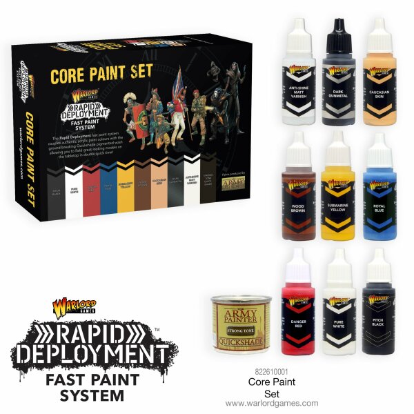 Warlord: Core Paint Set