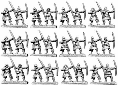 10mm Horse Tribe Foot Archers