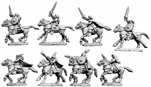 10mm Heroes on Horseback