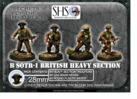 Heavy Section Assault Brens Gas Mask Heads (x4)(SHS)