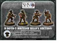 Heavy Section Assault Brens Gas Mask Heads (x4)(SHS)