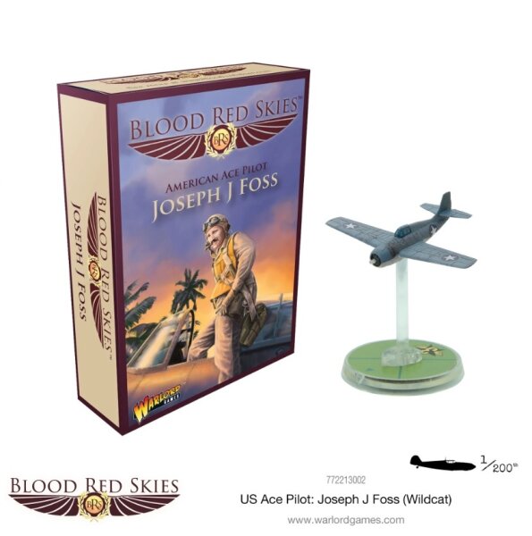Blood Red Skies: American Ace Pilot Joseph J Foss (Wildcat)