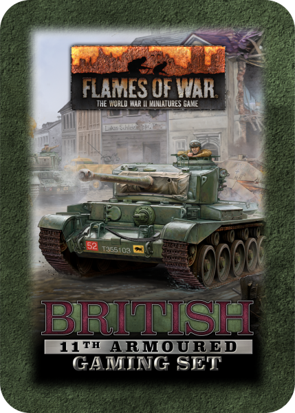 British 11th Armoured Gaming Set
