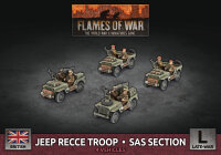 Jeep Recce Troop/SAS Section (LW)