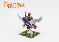 Forgotten World: Albion - Noble on Pegasus (Lion/Fleur de Lis)