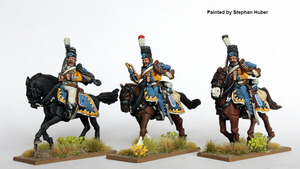 Hussar Command in Mirlitons, Galloping