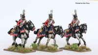 Hussars in Shakos, Shouldered Swords, Galloping