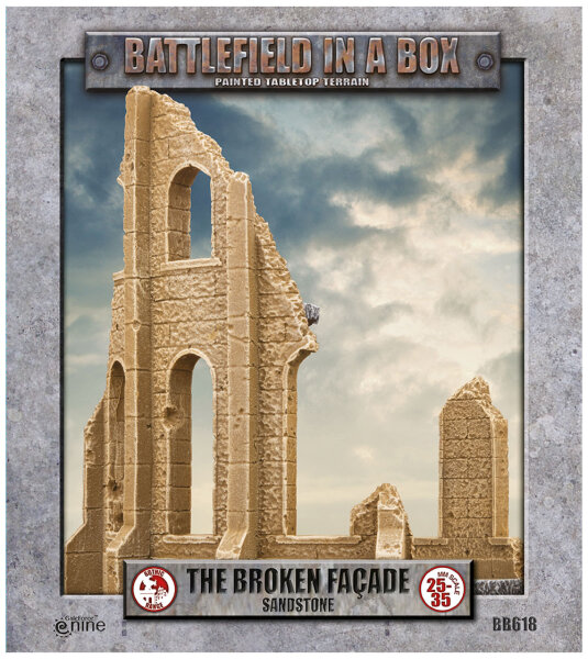 Battlefield in a Box: Broken Facade - Sandstone