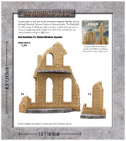 Battlefield in a Box: Broken Facade - Sandstone