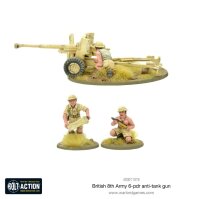 8th Army 6 Pounder Anti-Tank Gun
