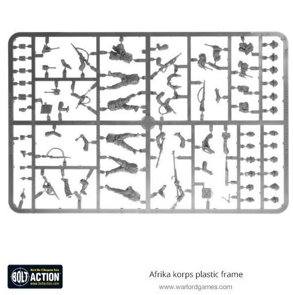 Afrika Korps Plastic Frame