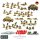 Bolt Action: A Gentleman`s War (Starter Set/Deutsch) + free Edition 3 Rulebook Code