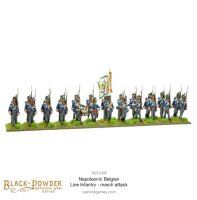 Napoleonic Belgian Line Infantry (March Attack)