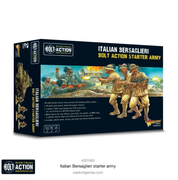 Bolt Action: Italian Bersaglieri Starter Army