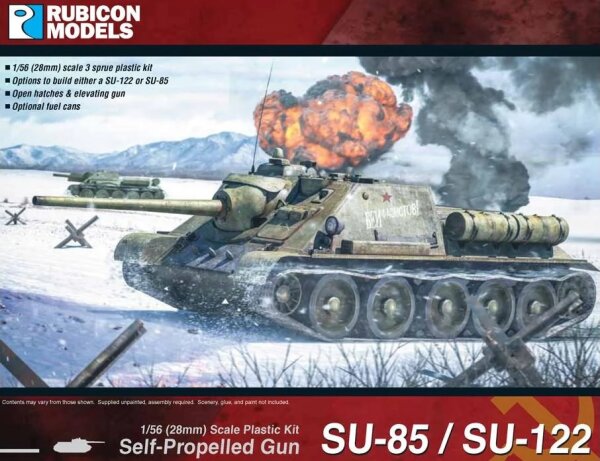 SU-85/SU-122 Self-Propelled Gun