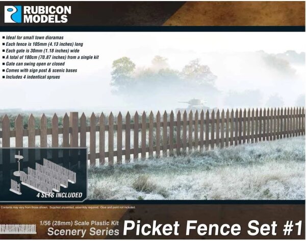 Picket Fence Set #1