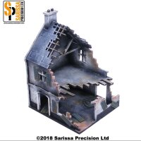 Destroyed Town Scenery Set (20mm)