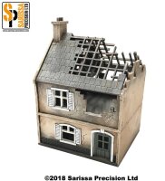 Destroyed Town Scenery Set (20mm)