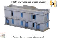 20mm North African Colonial Large Two Storey Building