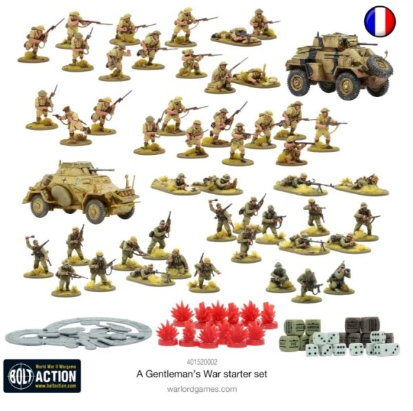 Bolt Action: A Gentleman`s War (Starter Set)( Français)