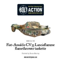 Fiat-Ansaldo CV33 Lanciaflamme Flamethrower Tankette
