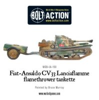 Fiat-Ansaldo CV33 Lanciaflamme Flamethrower Tankette