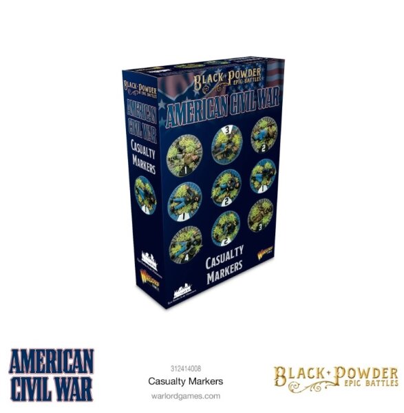 Black Powder: Epic Battles - American Civil War Casualty Markers
