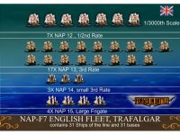1/3000 English Fleet: Trafalgar