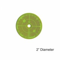 4Ground: 2" Blast Template (Green)