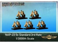 1/3000 Standard 3rd Rate Ships - 2 Deckers