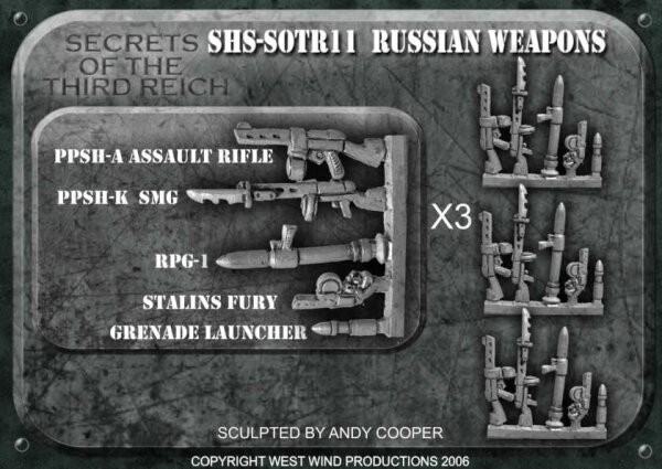 Soviet Weapons Upgrade Pack (15 Weapons)