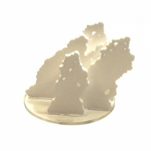 4Ground: 3" Diameter Smoke Marker (White)