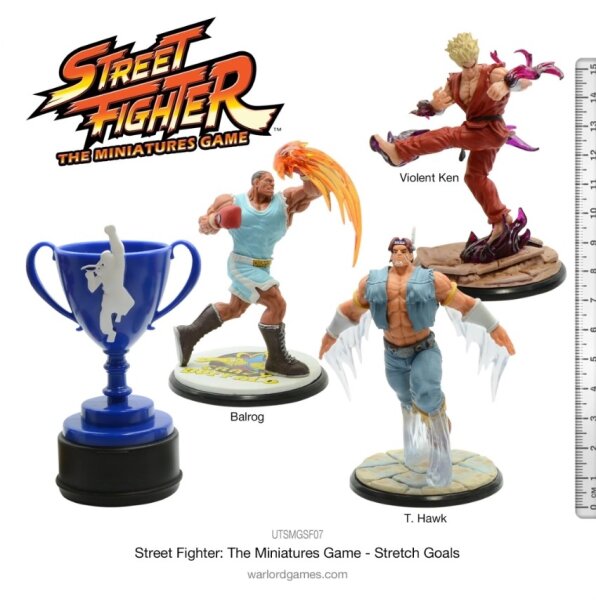 Street Fighter: The Miniatures Game - Stretch Goals