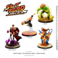 Street Fighter: The Miniatures Game - Stretch Goals