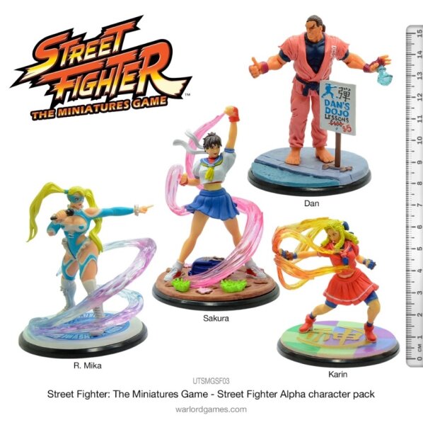 Street Fighter: The Miniatures Game - Street Fighter Alpha Character Pack