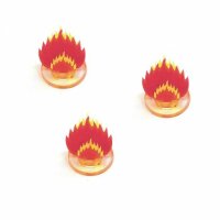 4Ground: 3 x 1" Fireball Markers