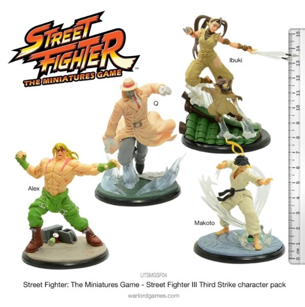Street Fighter: The Miniatures Game - Street Fighter III: Third Strike Character Pack