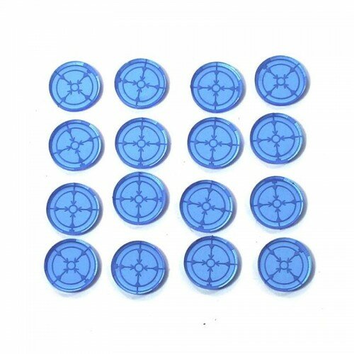 4Ground: Marker Light/Lock On Token Set (Blue)