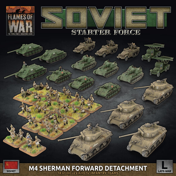 Soviet Starter Force: M4 Sherman Forward Detachment