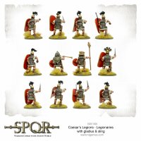 SPQR: Caesar`s Legions - Legionaries with Gladius & Sling