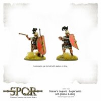 SPQR: Caesar`s Legions - Legionaries with Gladius & Sling
