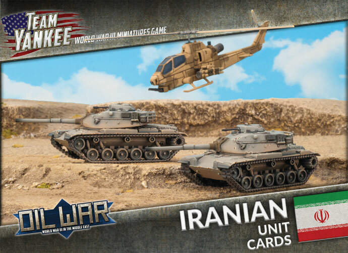 World War III : Iranian Unit Cards, 10,80
