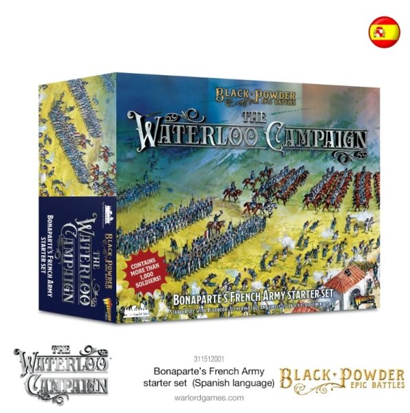 Black Powder: Epic Battles - Waterloo: Bonaparte`s French Army Starter Set (Spanish)