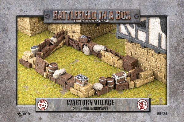 Wartorn Village: Sandstone Barricades