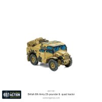 8th Army 25-pdr & Quad Tractor