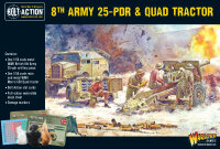 8th Army 25-pdr & Quad Tractor