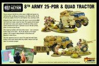 8th Army 25-pdr & Quad Tractor