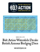 Bolt Action: British Armour Bridging Discs Decal Sheet
